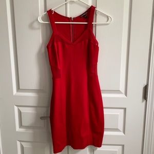 Express Red Bodycon Dress | Sz 0